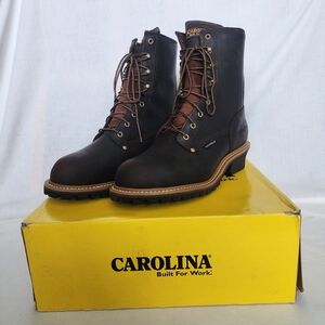 Carolina Size 12 4E Logger Boot Waterproof Leather Steel Toe EH Rated
